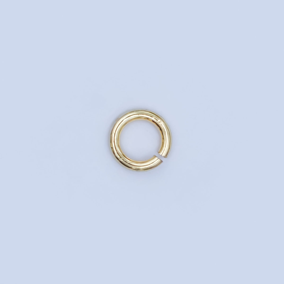 25 Pieces 14kt Gold Filled 5mm Open Jump Rings – 20 Gauge (0.8mm)