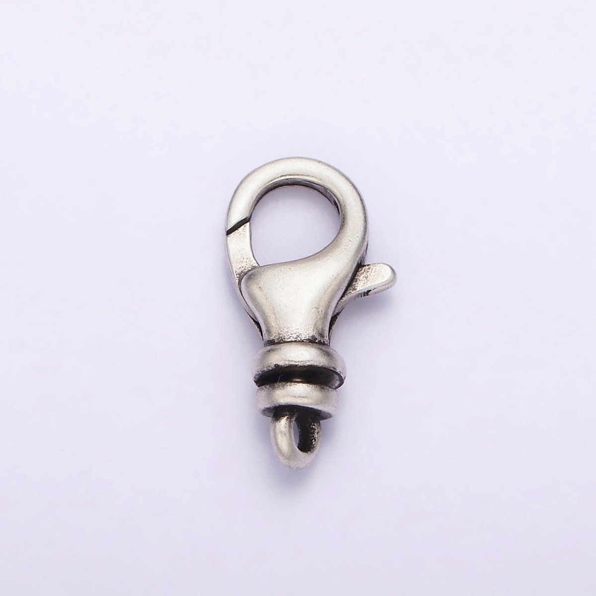 1 Pc 15.5x6.7 mm Sterling Silver Trigger Clasp Lobster Clasp for Jewelry Making SL-339 - DLUXCA