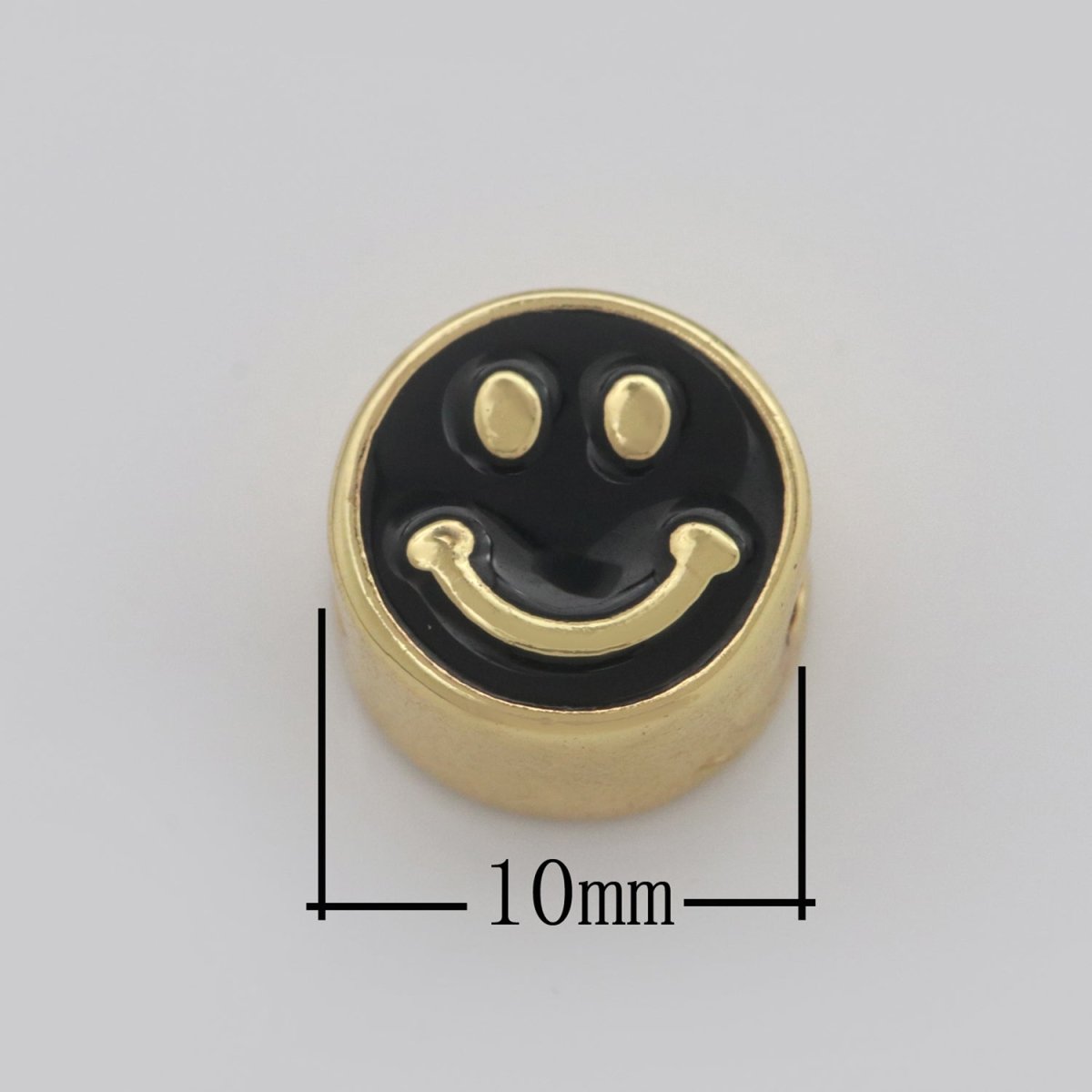 10mm enamel Round bead Add on Symbol bracelet bead personalized bracelet jewelry Moon, Star, Thunder, Heart, Happy Face, Virgin Mary Design B-702~B-707