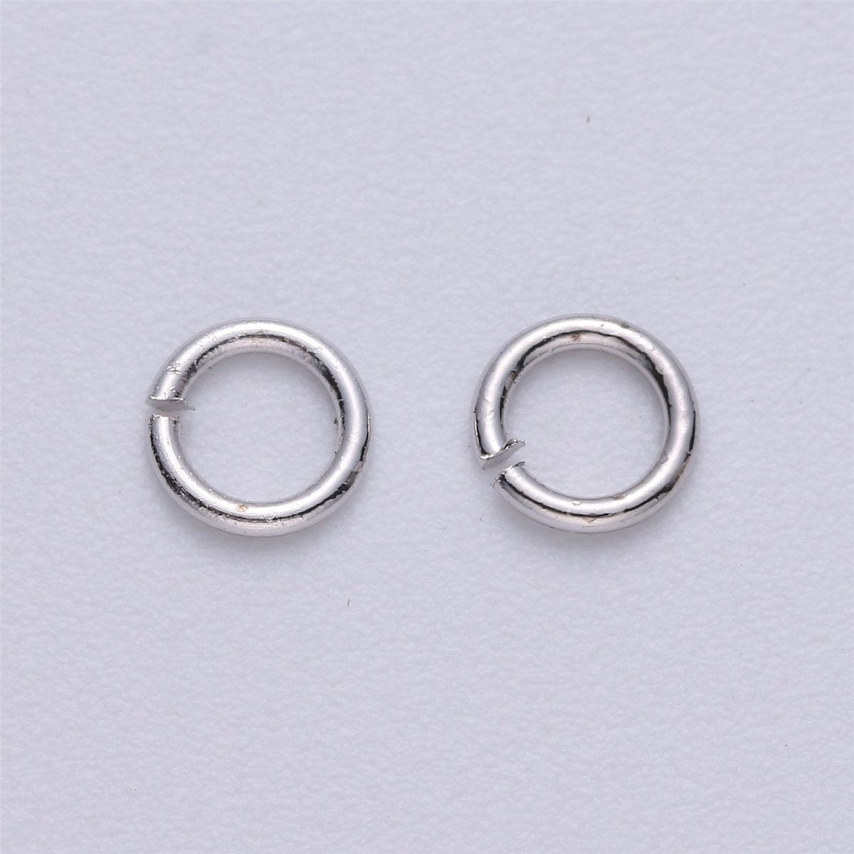 110 / 160 pcs 5mm 18ga 22 gauge Real Gold Plated Open Jump Rings Rhodium Plated Rose Gold Black Gun Metal O Ring 5 mm Attach Charm Clasp