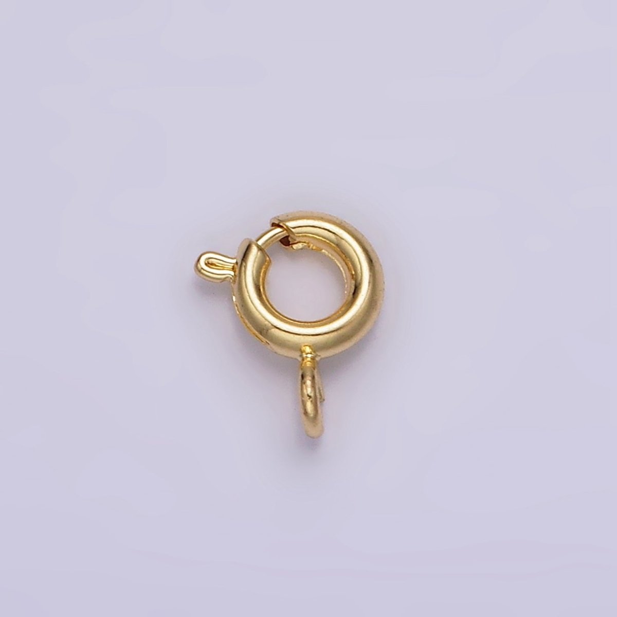 14K Gold Filled 9mm, 6mm, 5mm Spring Ring Clasps Closure Findings Supply | Z530 - Z532