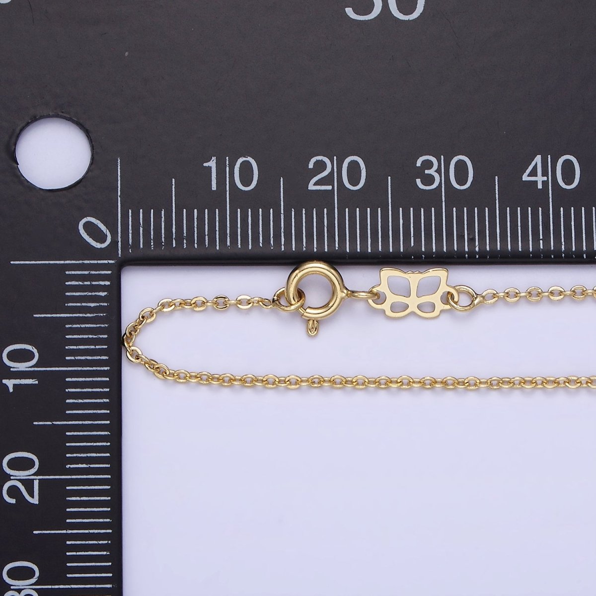 14K Gold Filled 1.3mm Cable Chain 18 Inch Necklace | WA-2494 - DLUXCA