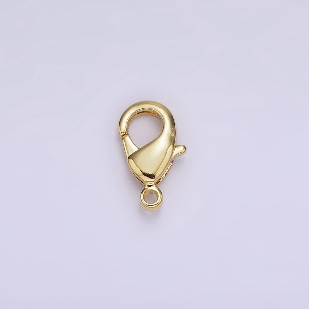 14K Gold Filled 15mm, 12mm, 10mm Lobster Claw Clasps Closure Findings Supply | Z533 - Z535
