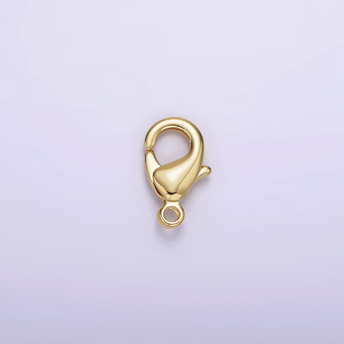 14K Gold Filled 15mm, 12mm, 10mm Lobster Claw Clasps Closure Findings Supply | Z533 - Z535