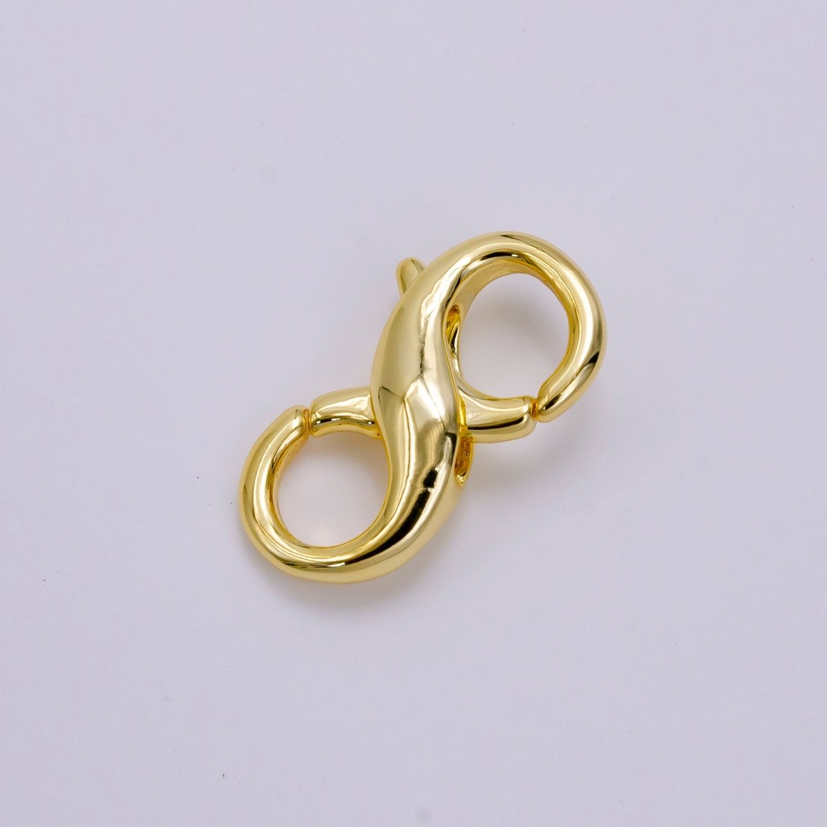 14K Gold Filled 18mm Double Lobster Claw Clasps Jewelry Finding Supply in Gold & Silver | Z683