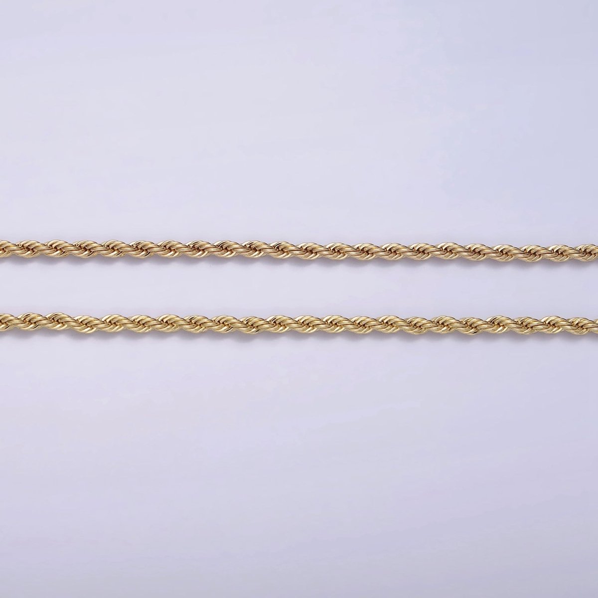 14K Gold Filled 1.8mm Rope 16 Inch, 18 Inch Choker Layering Chain Necklace | WA-2115 WA-2116 Clearance Pricing
