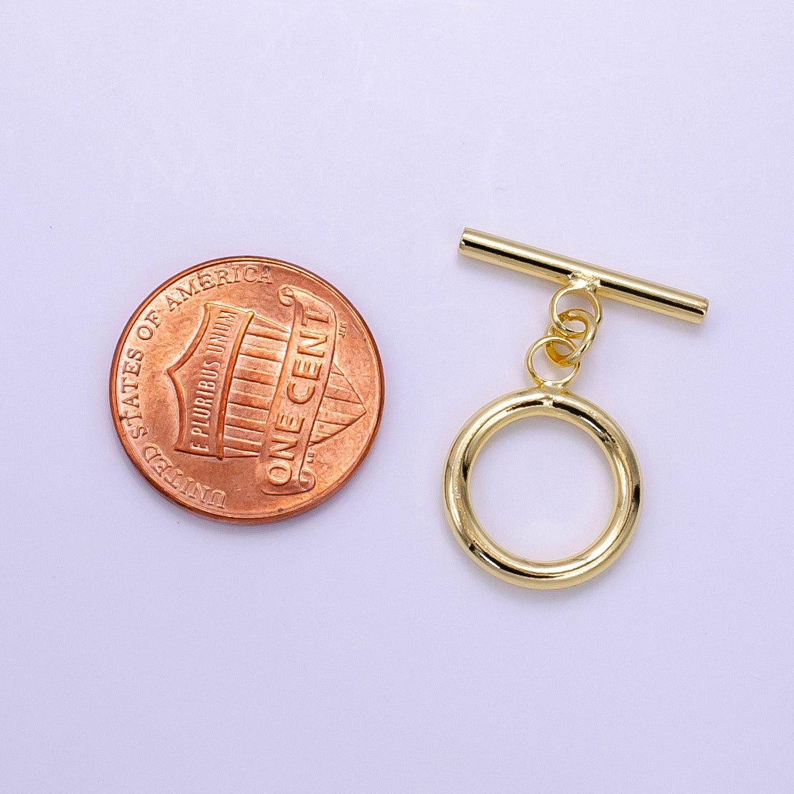 14K Gold Filled 25mm Toggle Clasps Findings in Gold & Silver | Z760