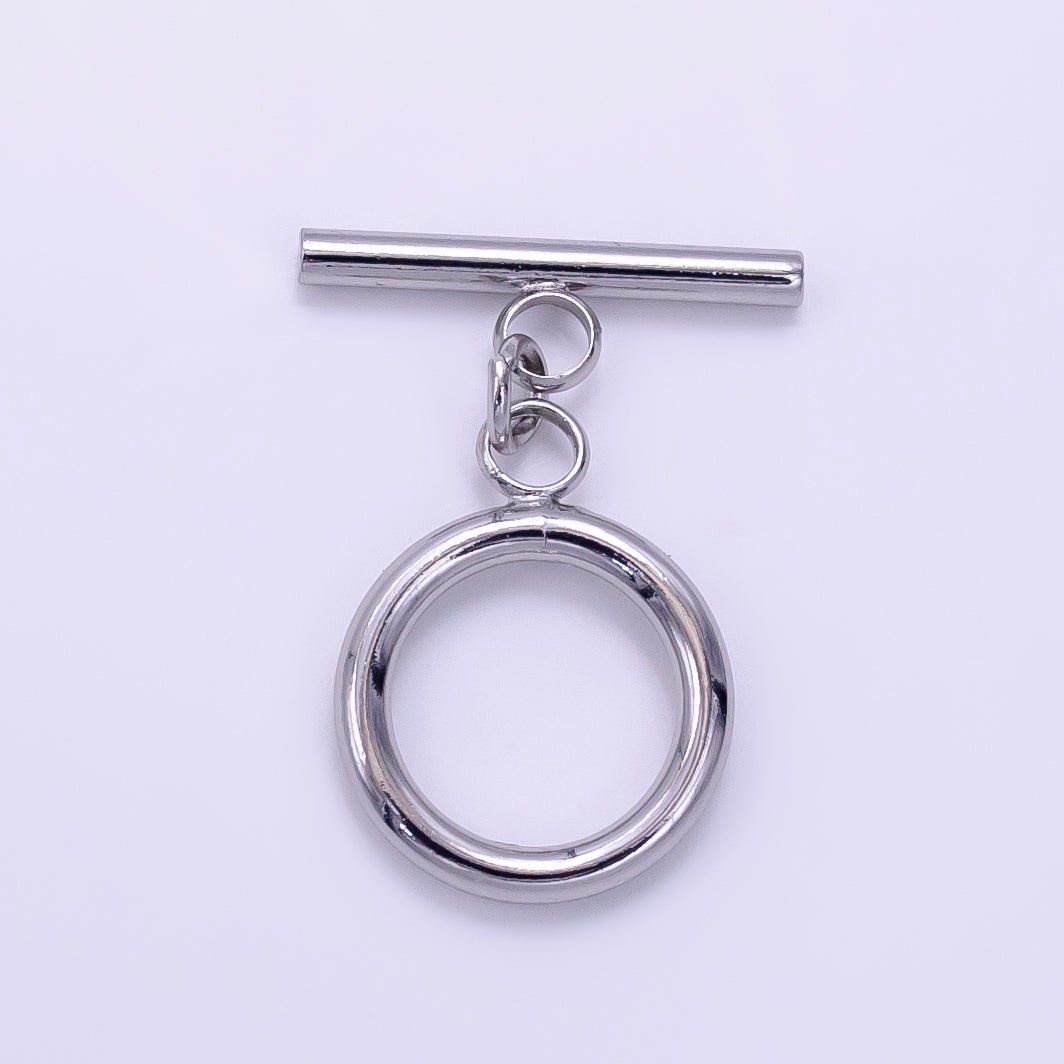 14K Gold Filled 25mm Toggle Clasps Findings in Gold & Silver | Z760