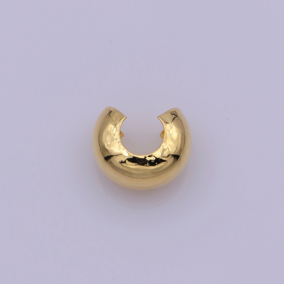 14K Gold Filled 5mm, 4mm Open Bead Crimp Cover 50 Pieces Per Pack Jewelry Findings | L542 Z717