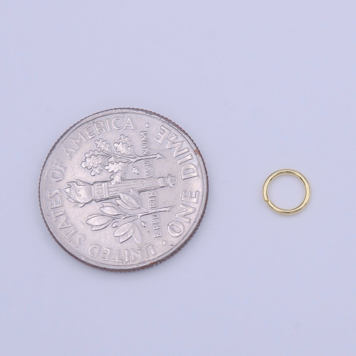 14K Gold Filled 5mm Jump Ring Findings Set | Z738