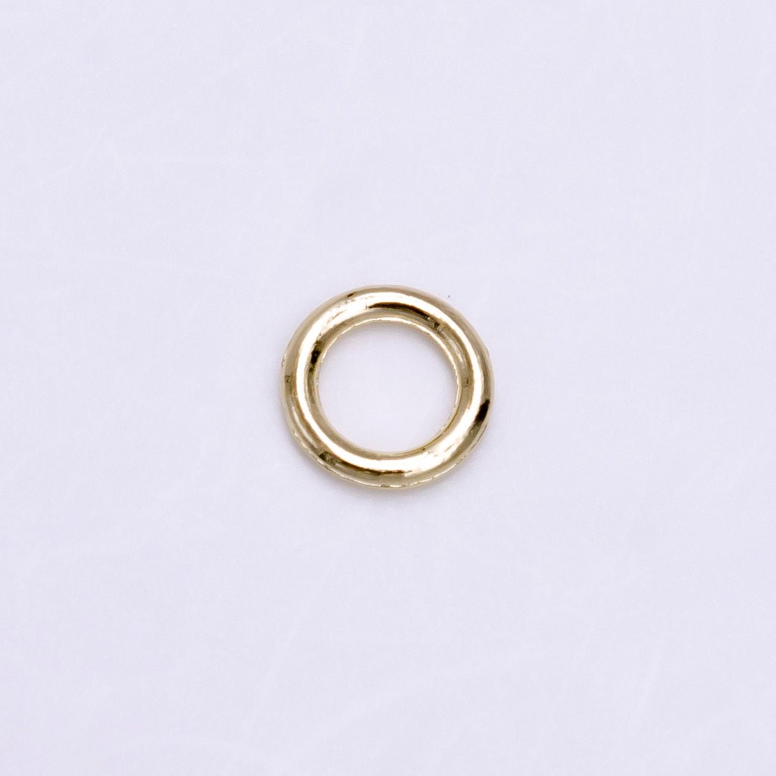 OS 14K Gold Filled 6mm, 8mm Soldered Close Jump Ring Jewelry Making Supply Pack | Z-908 Z-909