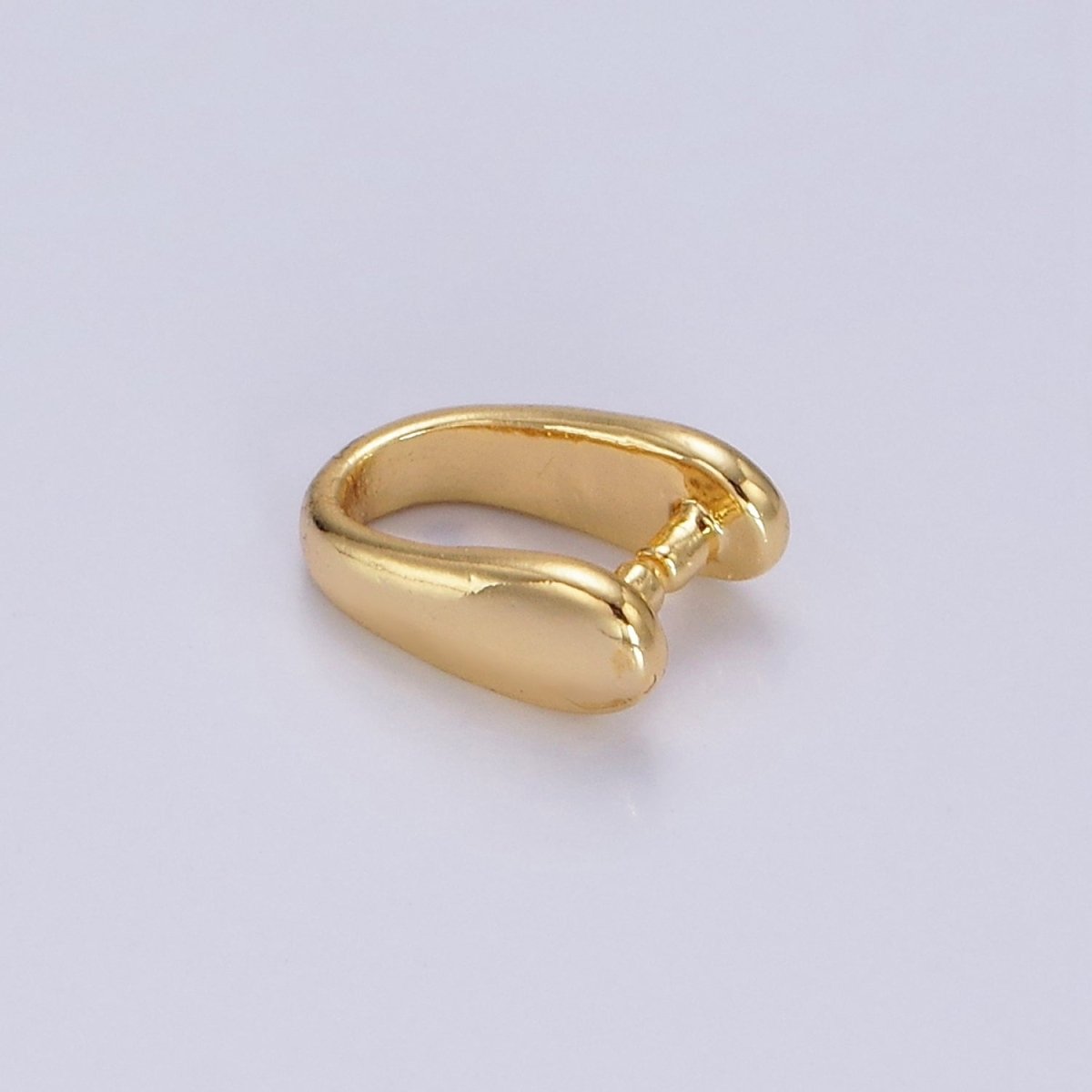 14K Gold Filled 9mm Snap Bail Minimalist Jewelry Findings Supply | Z584