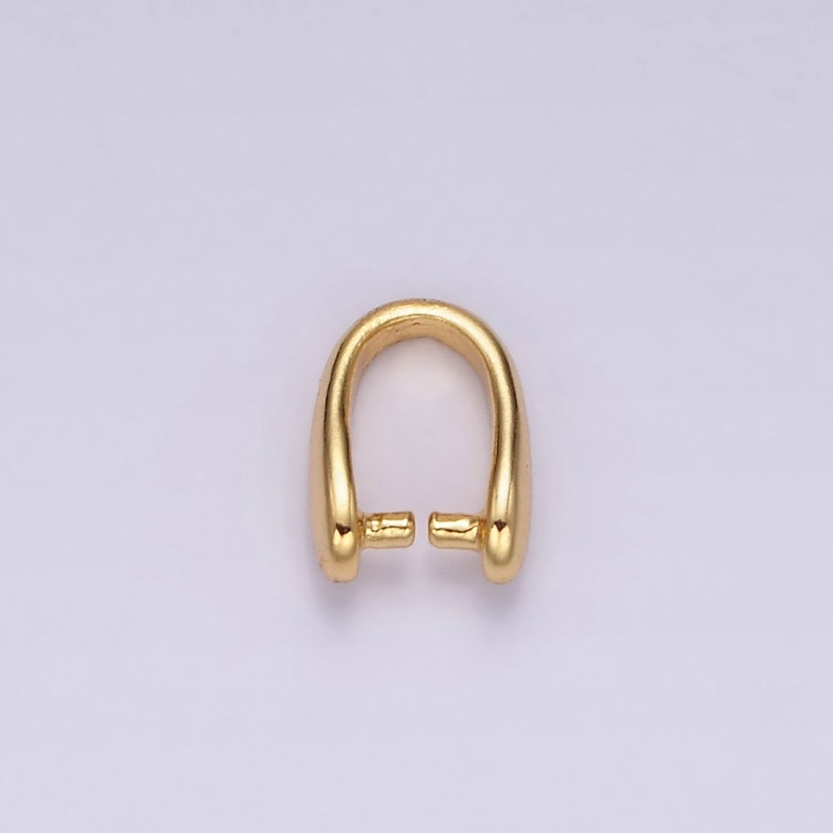 14K Gold Filled 9mm Snap Bail Minimalist Jewelry Findings Supply | Z584