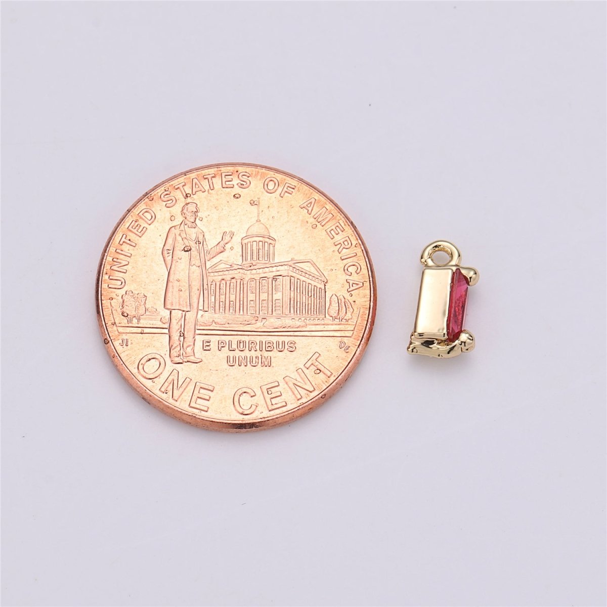 14k Gold Filled Birthstone Charm, Necklace Earring Bracelet Supplies, Jewelry Supply Charms Personalized Delicate Dainty Charm Pendant E-471 to E-482 E-495t o E-497 E-595 to E-597