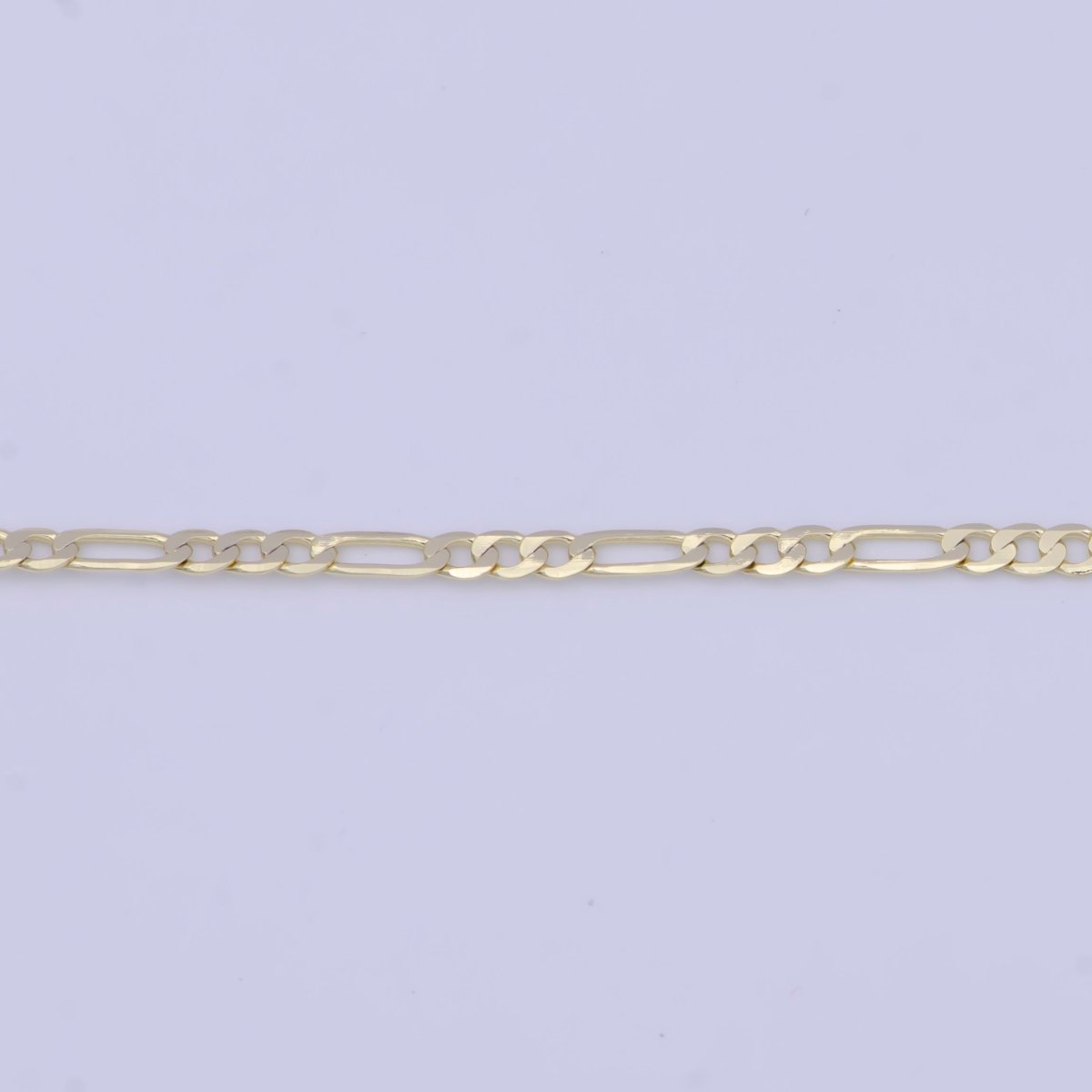 14K Gold Filled Dainty Figaro Chain Minimalist Necklace, Unisex Figaro Chain Necklace 1.9mm Width Ready to Wear | WA-1117 WA-1154 WA-1157 Clearance Pricing