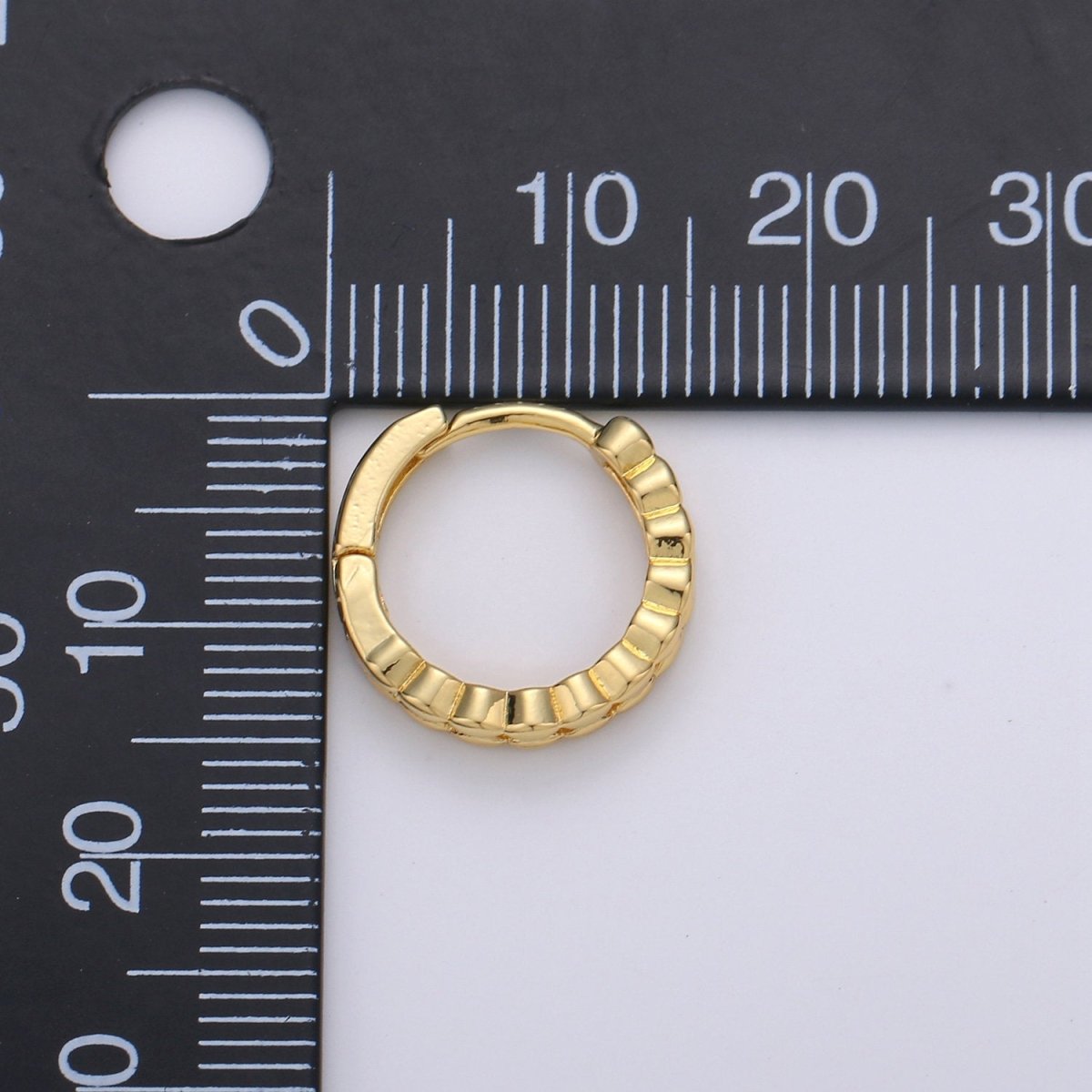 14k Gold Filled Earrings, Huggie Earring, Tiny Earrings, Tiny Diamond Earrings, DIY Earrings, Everyday Wear Earrings, Rosegold Earring K-665 - K-667