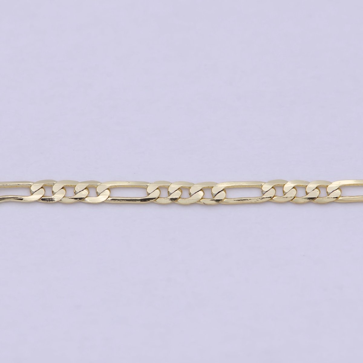 14K Gold Filled Figaro Chain Necklace Lead Nickel Free 1.8mm Figaro Ready To Wear | WA-799 Clearance Pricing - DLUXCA
