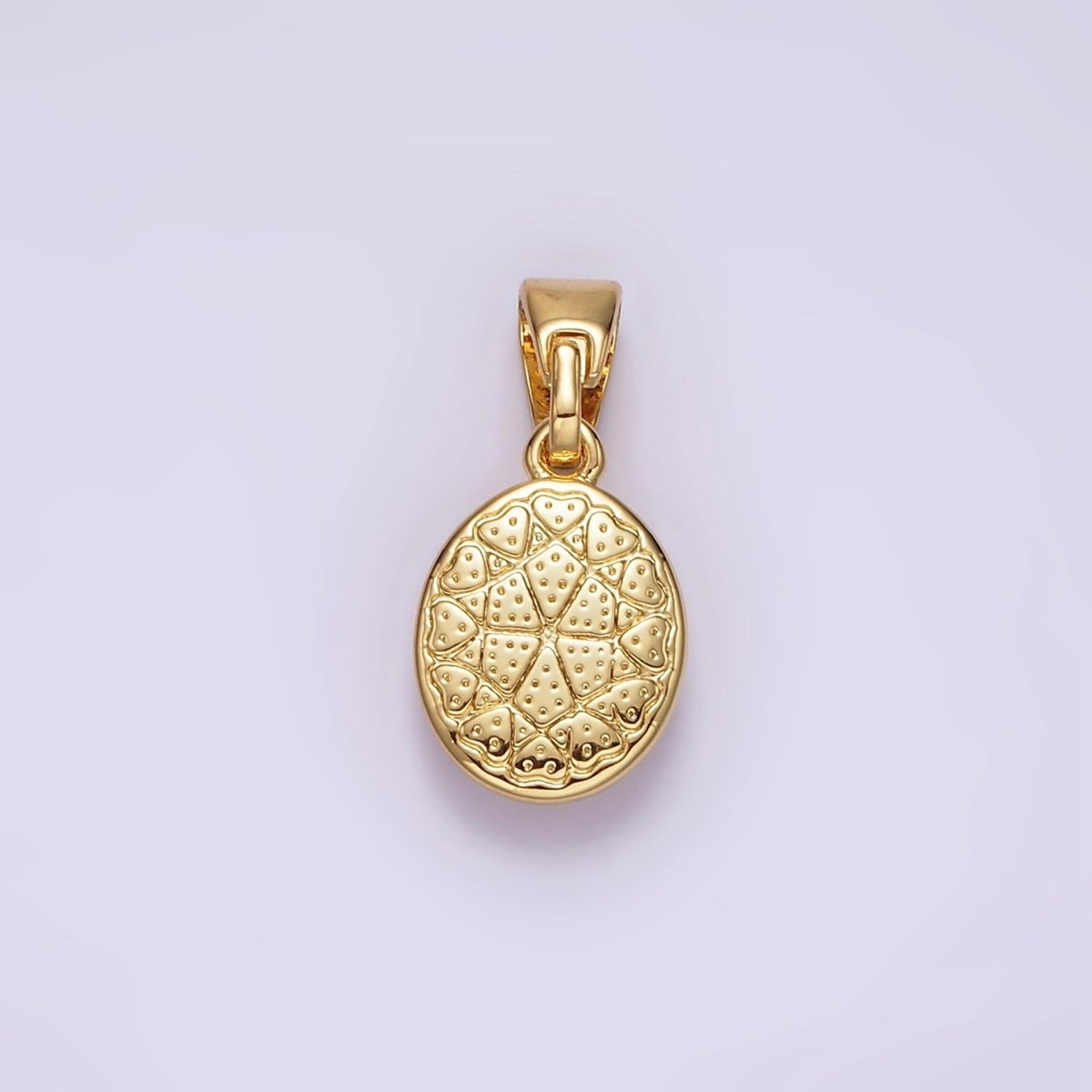 14K Gold Filled Lapis Lazuli, Peridot, Green Kyanite, Blue Agate, Sunstone, Pink Opal Bezel Oval Pendant | N1847 - N1852