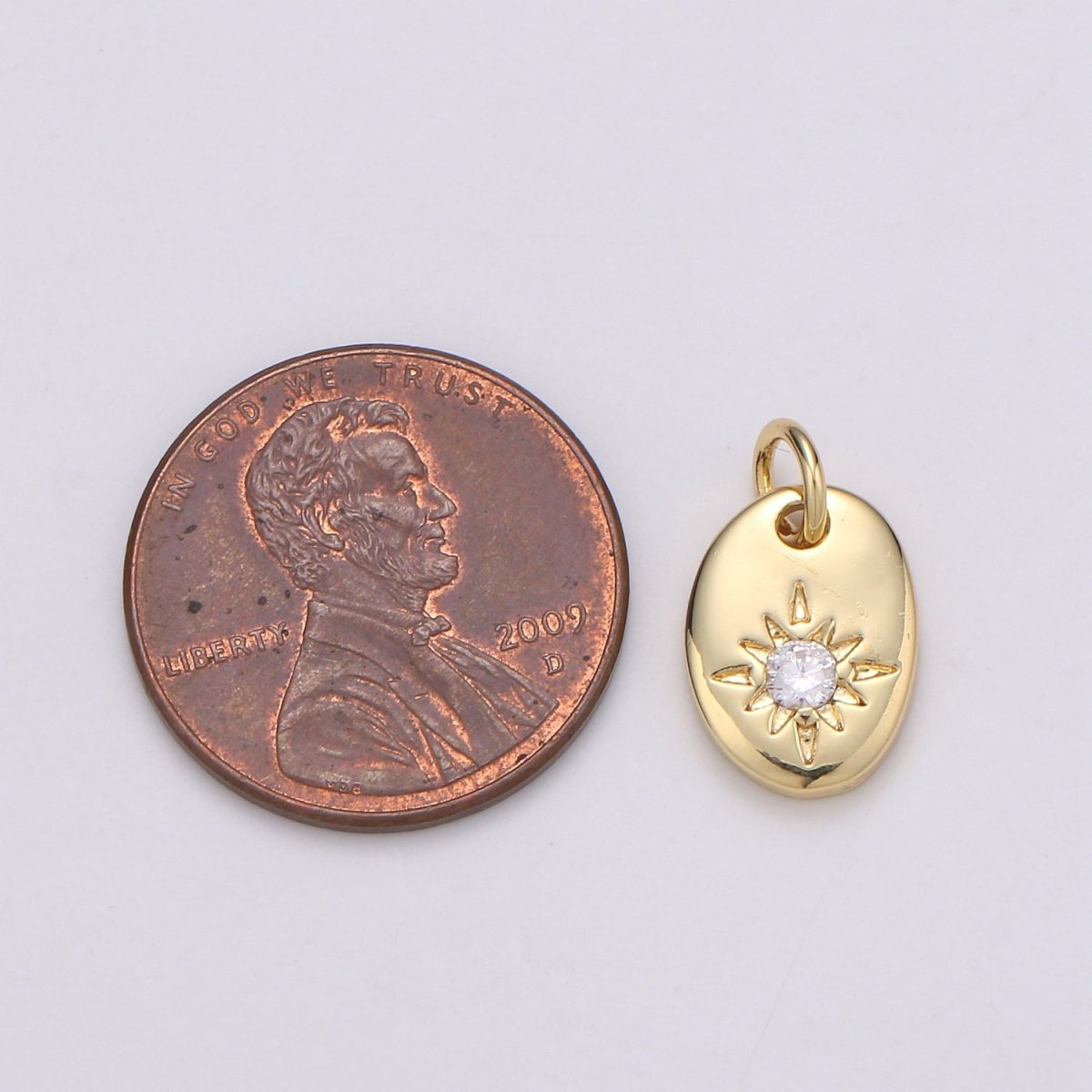 14K Gold Filled Micro Tiny Dainty Gold Star for Bracelet Necklace Pendant Charm Bails Findings for Jewelry Making D-896