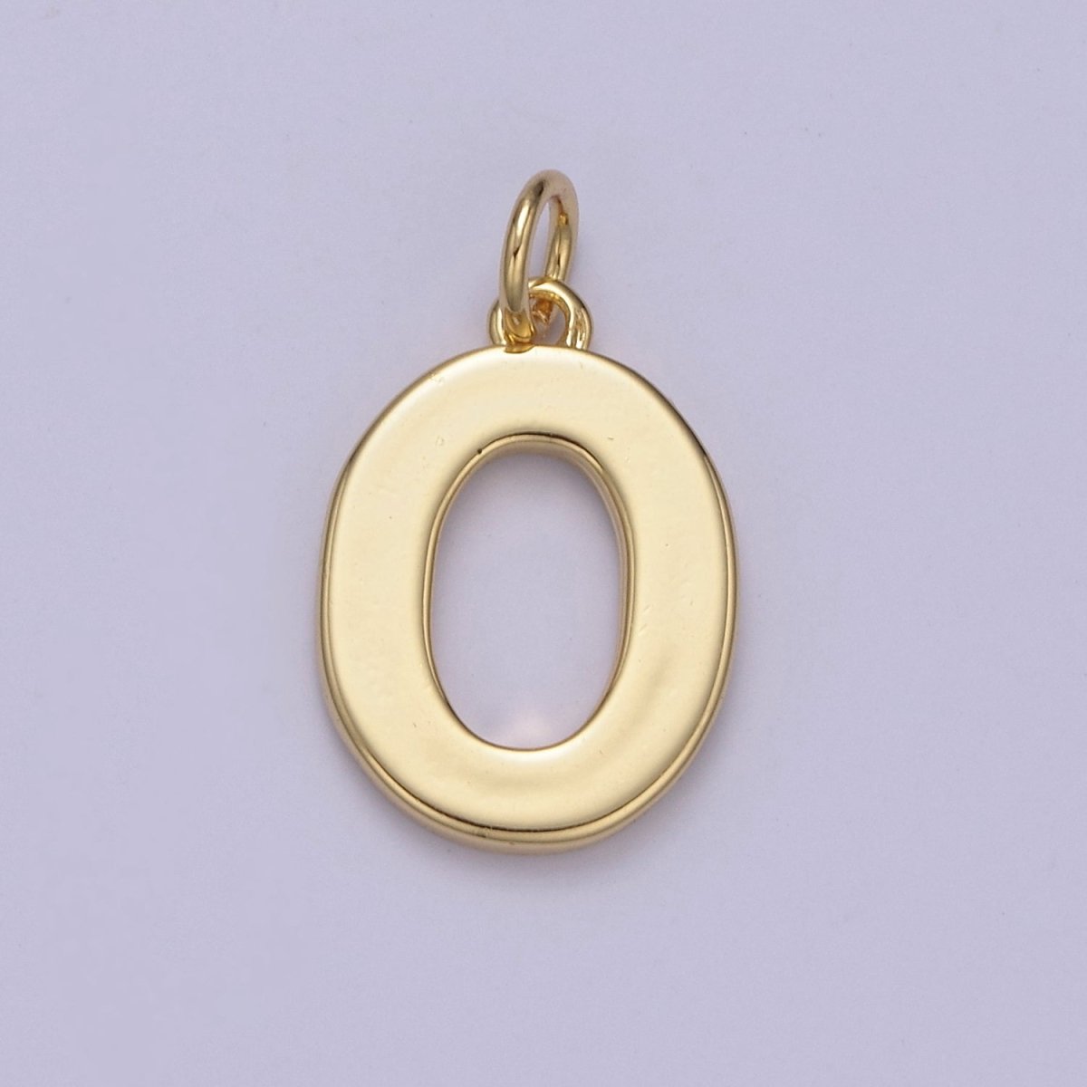 14k Gold Filled Minimalist Font Initial Letters Pendant Charm Wholesale Jewelry Supply A-703-A-715