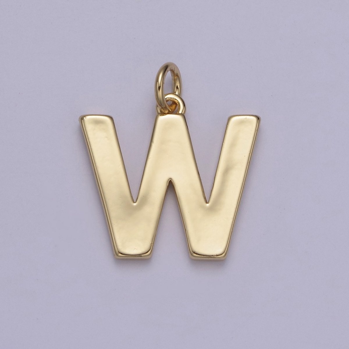 14k Gold Filled Minimalist Font Initial Letters Pendant Charm Wholesale Jewelry Supply A-703-A-715