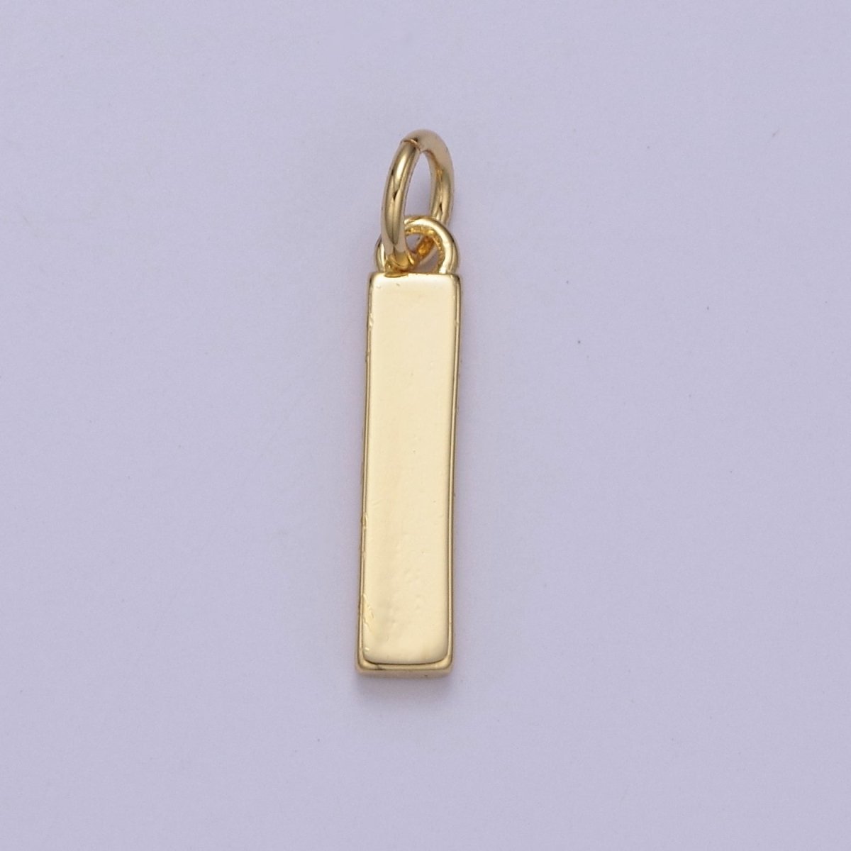 14k Gold Filled Minimalist Font Initial Letters Pendant Charm Wholesale Jewelry Supply A-703-A-715