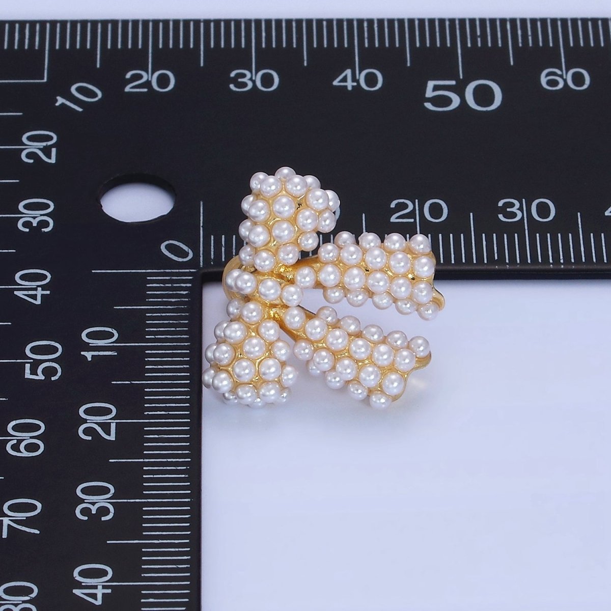 14K Gold Filled Pearl Ribbon Bow Stud Earrings in Gold & Silver | P246 P247