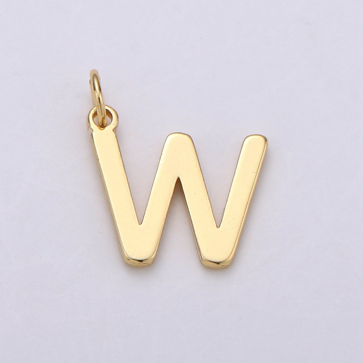 14k Gold Filled Personalized Initial Charm Initial Pendant, Letter Charm, Minimalist Alphabet Letter Charm, Monogram Charm Add On Charm A-113 to A-125