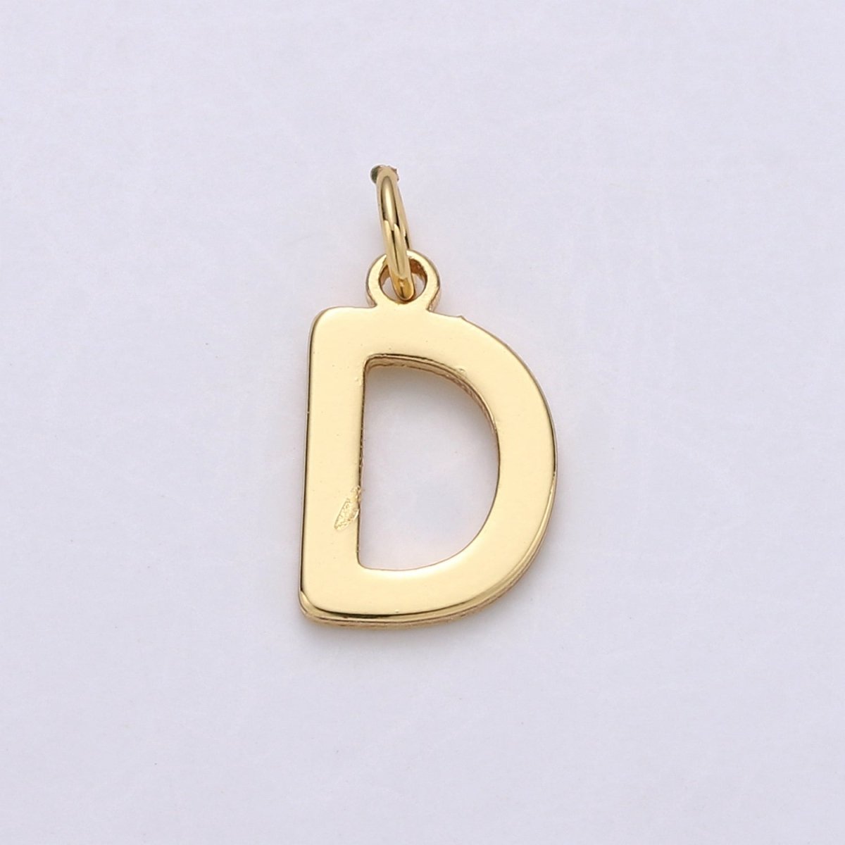 14k Gold Filled Personalized Initial Charm Initial Pendant, Letter Charm, Minimalist Alphabet Letter Charm, Monogram Charm Add On Charm A-113 to A-125