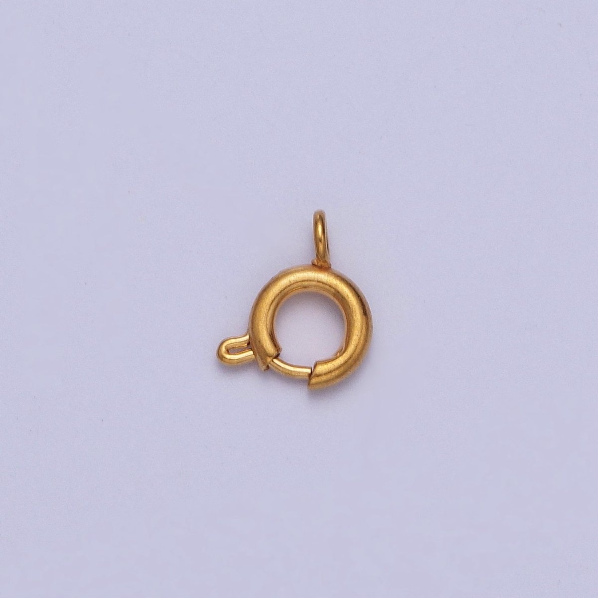 14K Gold Filled Round Spring Ring Closure Clasps For DIY Jewelry Making  L-875-L882 L-912