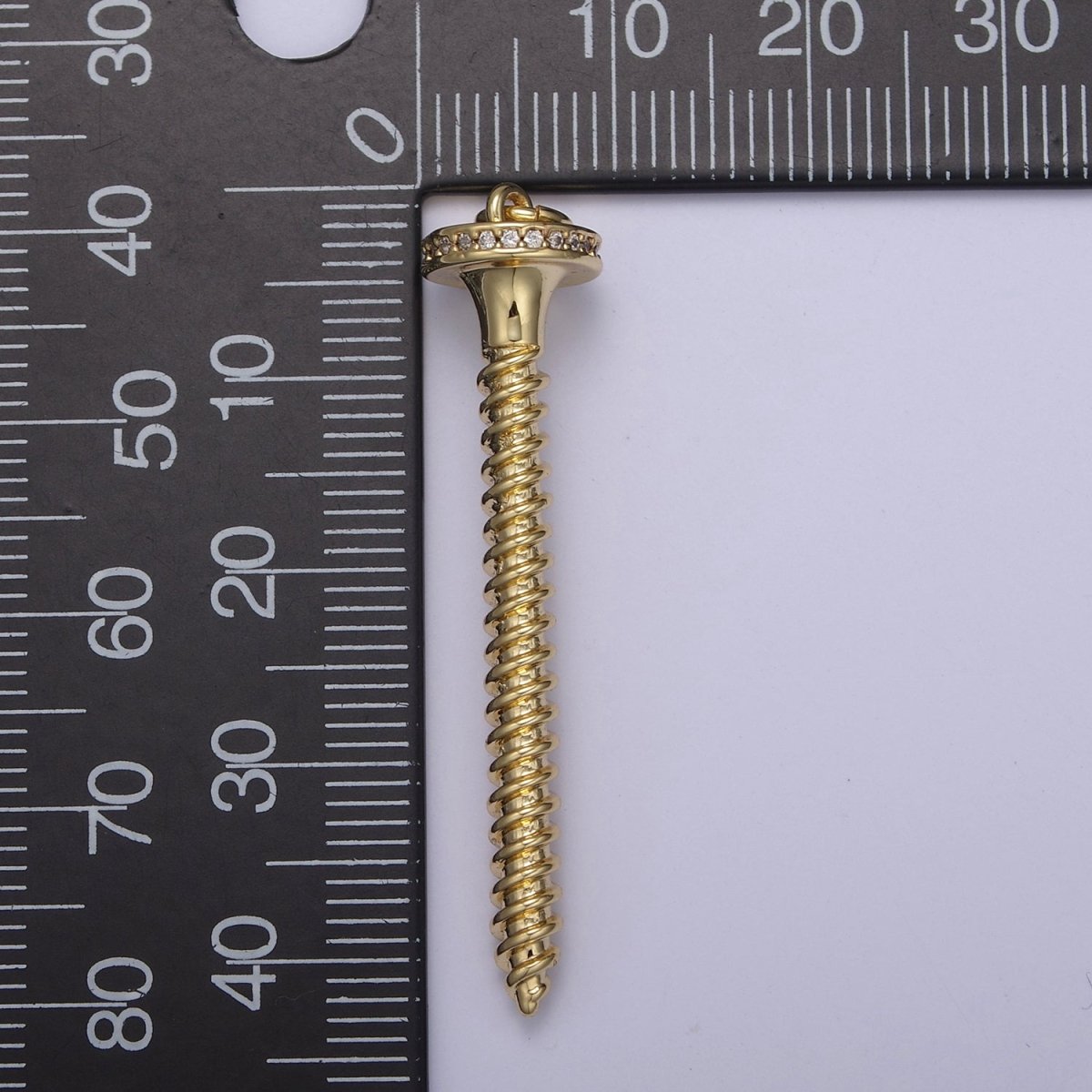14k Gold Filled Screw Tools Charm Pendant for Necklace Bracelet Jewelry Making Supply N-788 - N-793