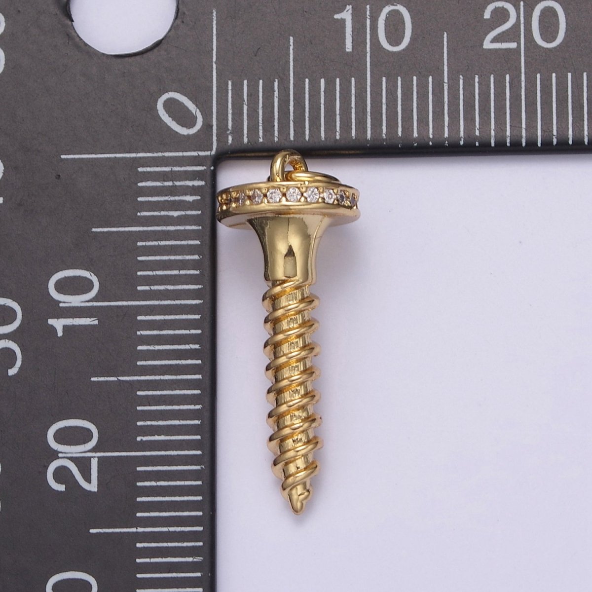 14k Gold Filled Screw Tools Charm Pendant for Necklace Bracelet Jewelry Making Supply N-788 - N-793