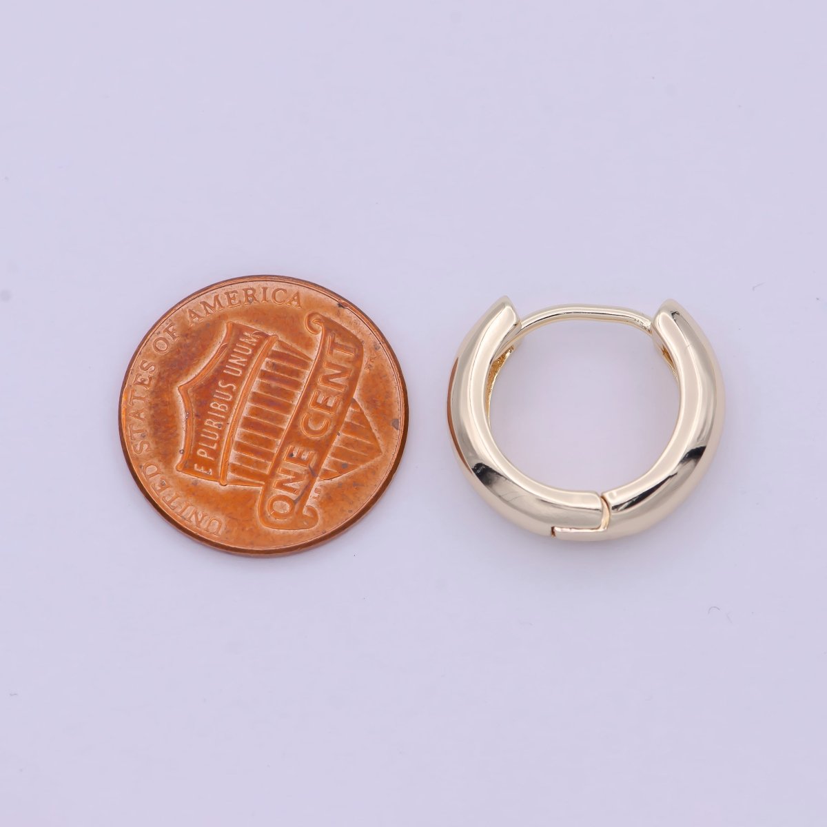 14K Gold Filled Small Lever Back Hoop Earrings Hypoallergenic Jewelry T-279 T-262 T-263 T-264