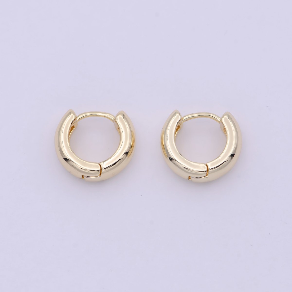 14K Gold Filled Small Lever Back Hoop Earrings Hypoallergenic Jewelry T-279 T-262 T-263 T-264
