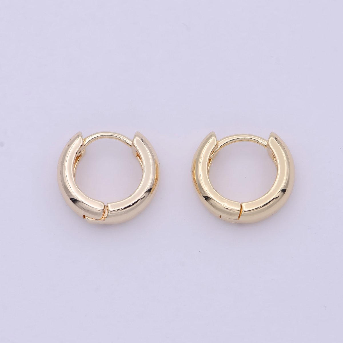 14K Gold Filled Small Lever Back Hoop Earrings Hypoallergenic Jewelry T-279 T-262 T-263 T-264