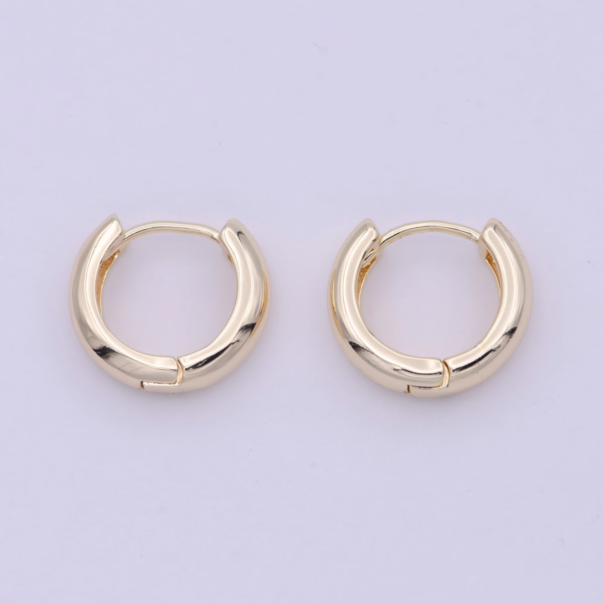 14K Gold Filled Small Lever Back Hoop Earrings Hypoallergenic Jewelry T-279 T-262 T-263 T-264