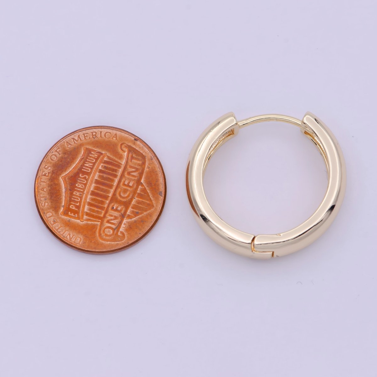 14K Gold Filled Small Lever Back Hoop Earrings Hypoallergenic Jewelry T-279 T-262 T-263 T-264