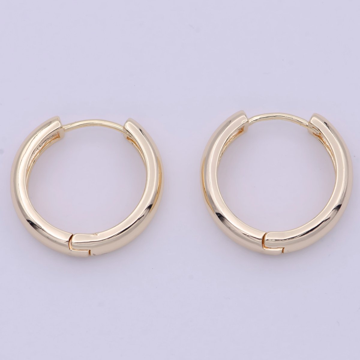 14K Gold Filled Small Lever Back Hoop Earrings Hypoallergenic Jewelry T-279 T-262 T-263 T-264
