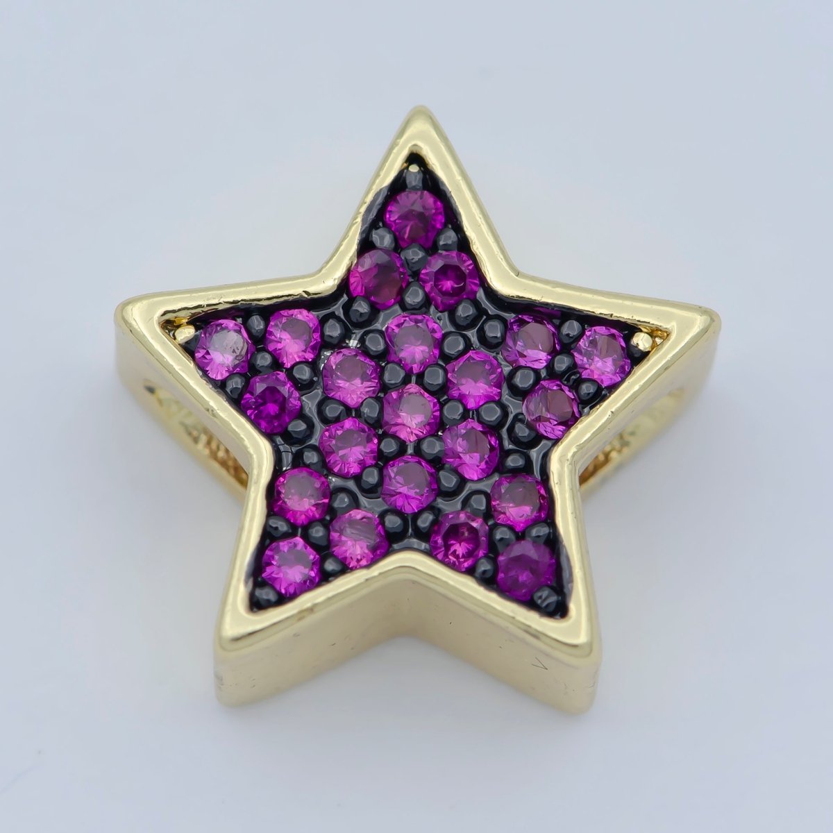 14k Gold Filled Star Beads, Star Spacer Beads, Gold Bracelet Charms Rose Gold Silver Love Jewelry Supplies Component findings 10MM B-558 to B-563