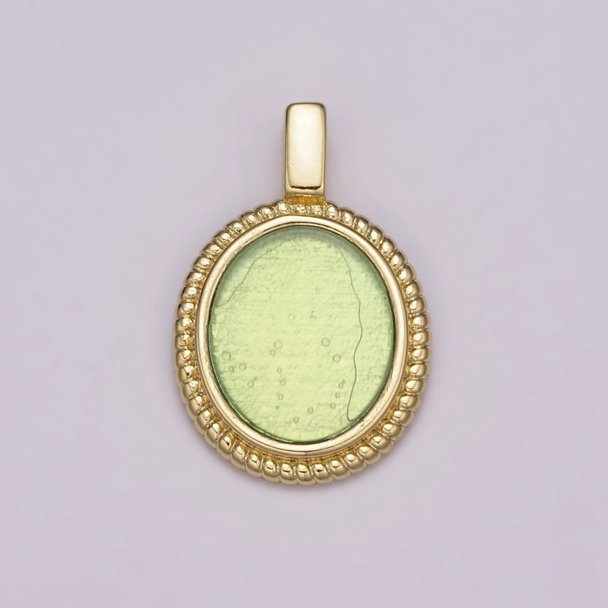 14K Yellow Gold Filled Oval Gemstone Medallion Pendant Abalone, Tiger Eye, Carnelian, Black ,Green Agate for Vintage Classic Minimalist Jewelry N-478 - N-482