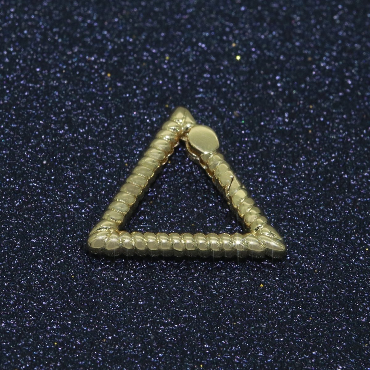 15.5X17.5mm Triangle Gold Spring Buckle Metal Snap Clasp Spring gate ring, Trigger Round Ring, Snap Clasp Hook for Jewelry Supply L-457 L-458 L-459