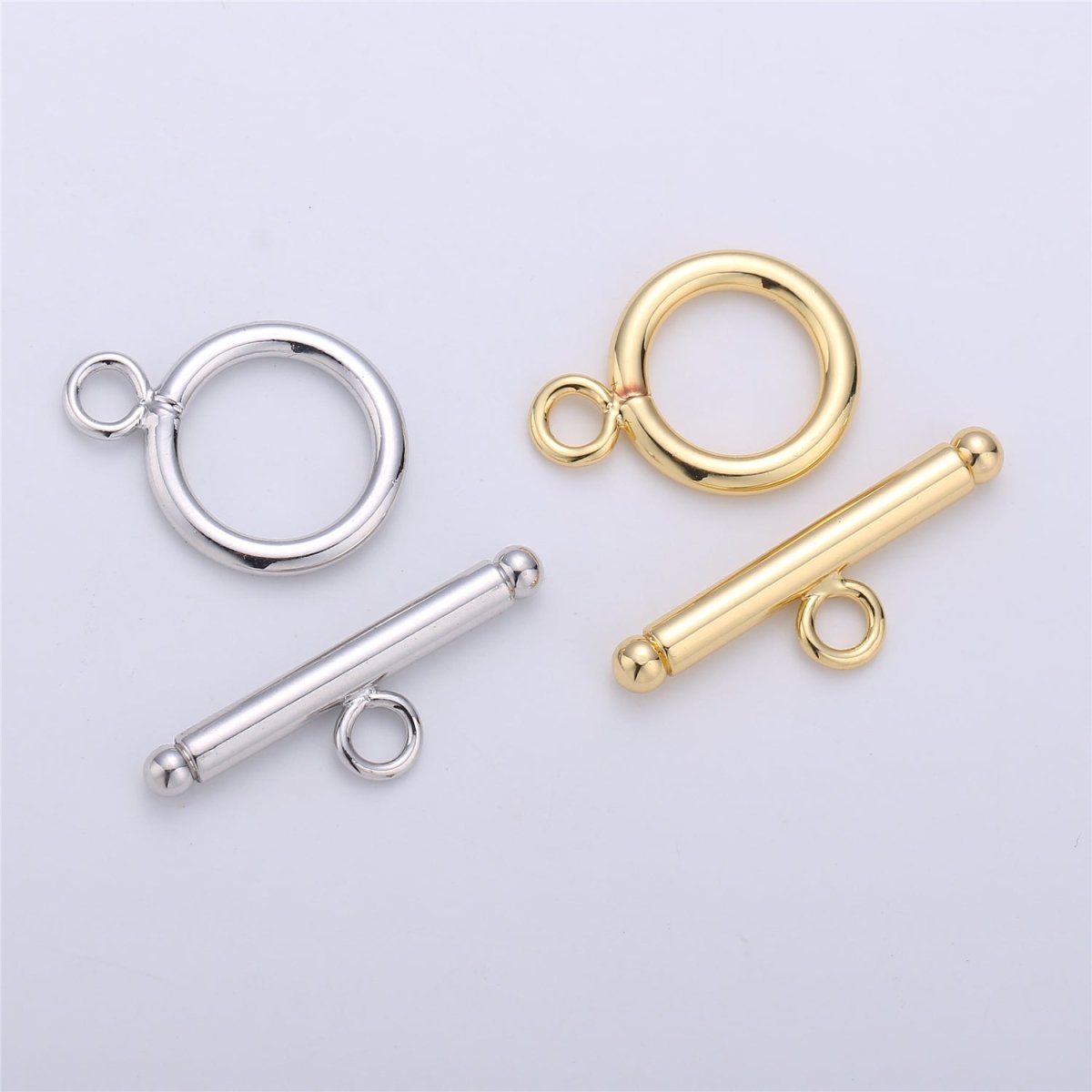 15mm 14K Gold Filled Toggle Clasp 1 set for Bracelet Necklace Jewelry Making Supply | K-175 K-121