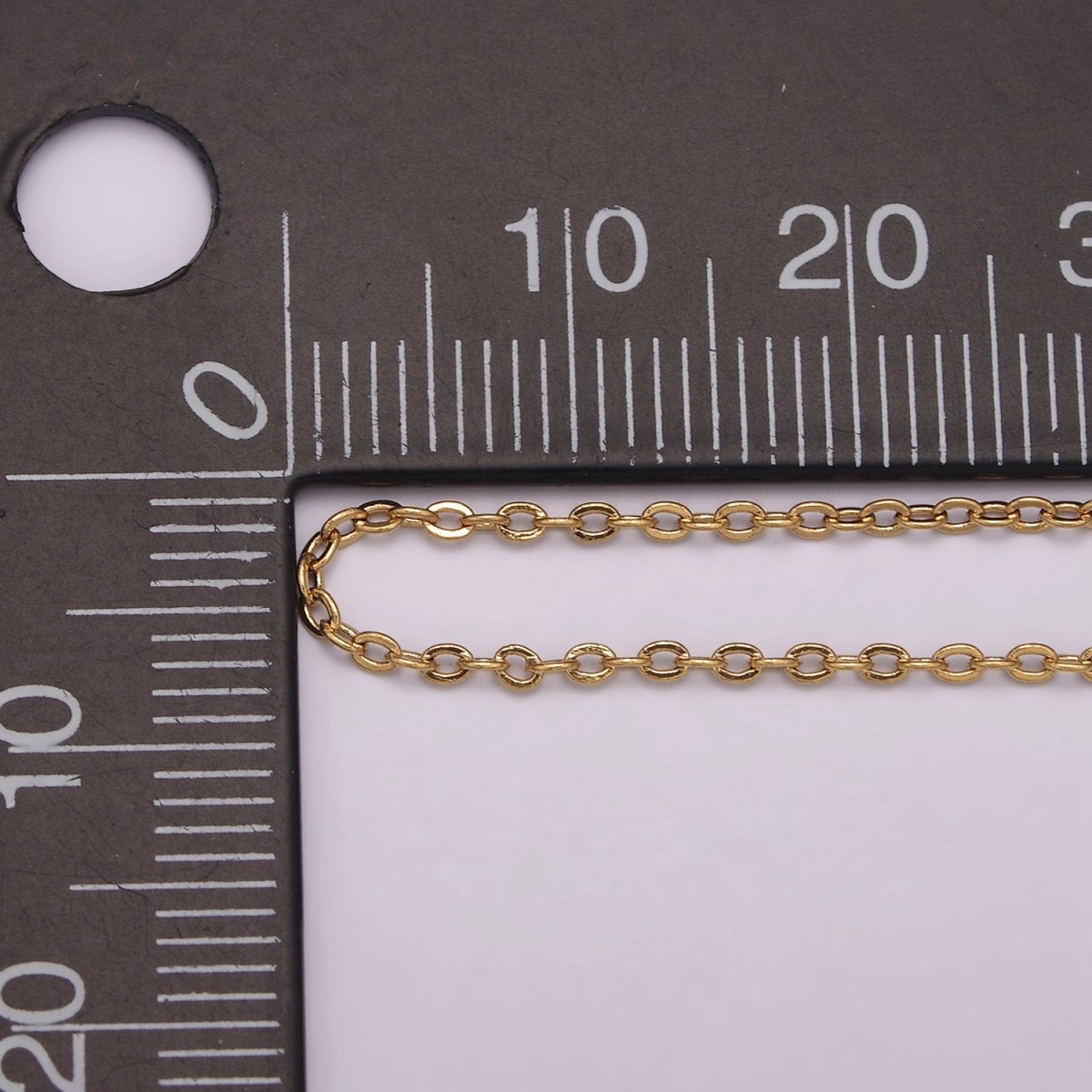 16K Gold Filled 1mm Dainty Cable Chain 18 Inch Layering Necklace w. Extender in Gold & Silver | WA-444 WA-445 Clearance Pricing