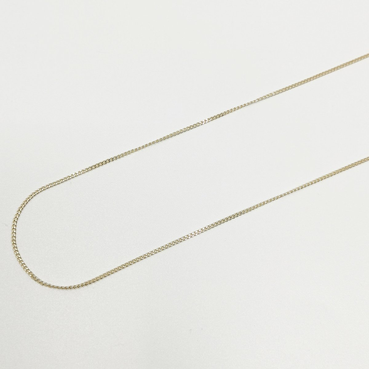 16K Gold Filled Curb Roll Chain With Width 1.2mm Sold By Yard For Jewelry Making, Bracelet Necklace Anklet Component Supply | ROLL-403 Clearance Pricing - DLUXCA