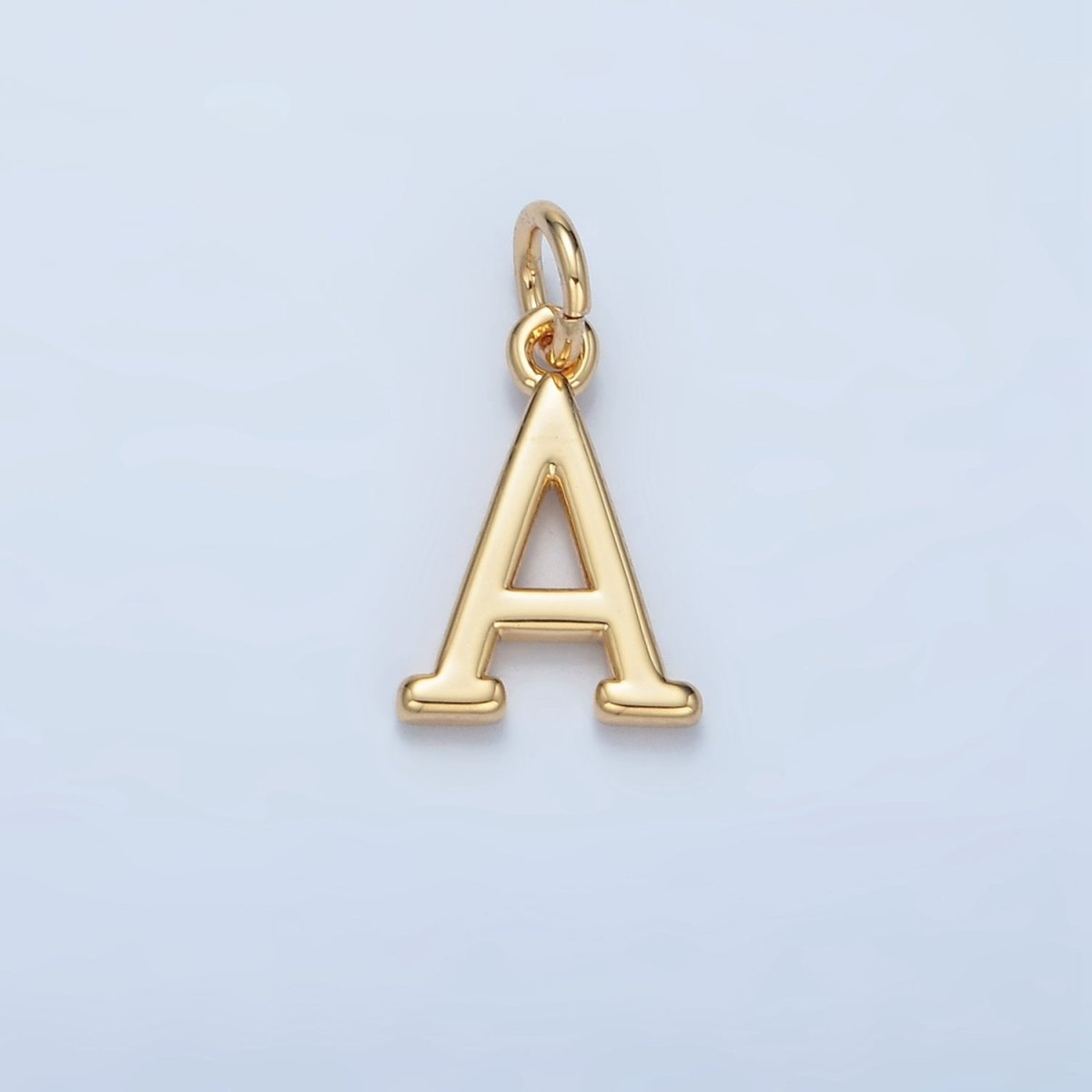 16K Gold Filled Greek Alphabet Personalized Charm in Gold & Silver | A1271 - A1294