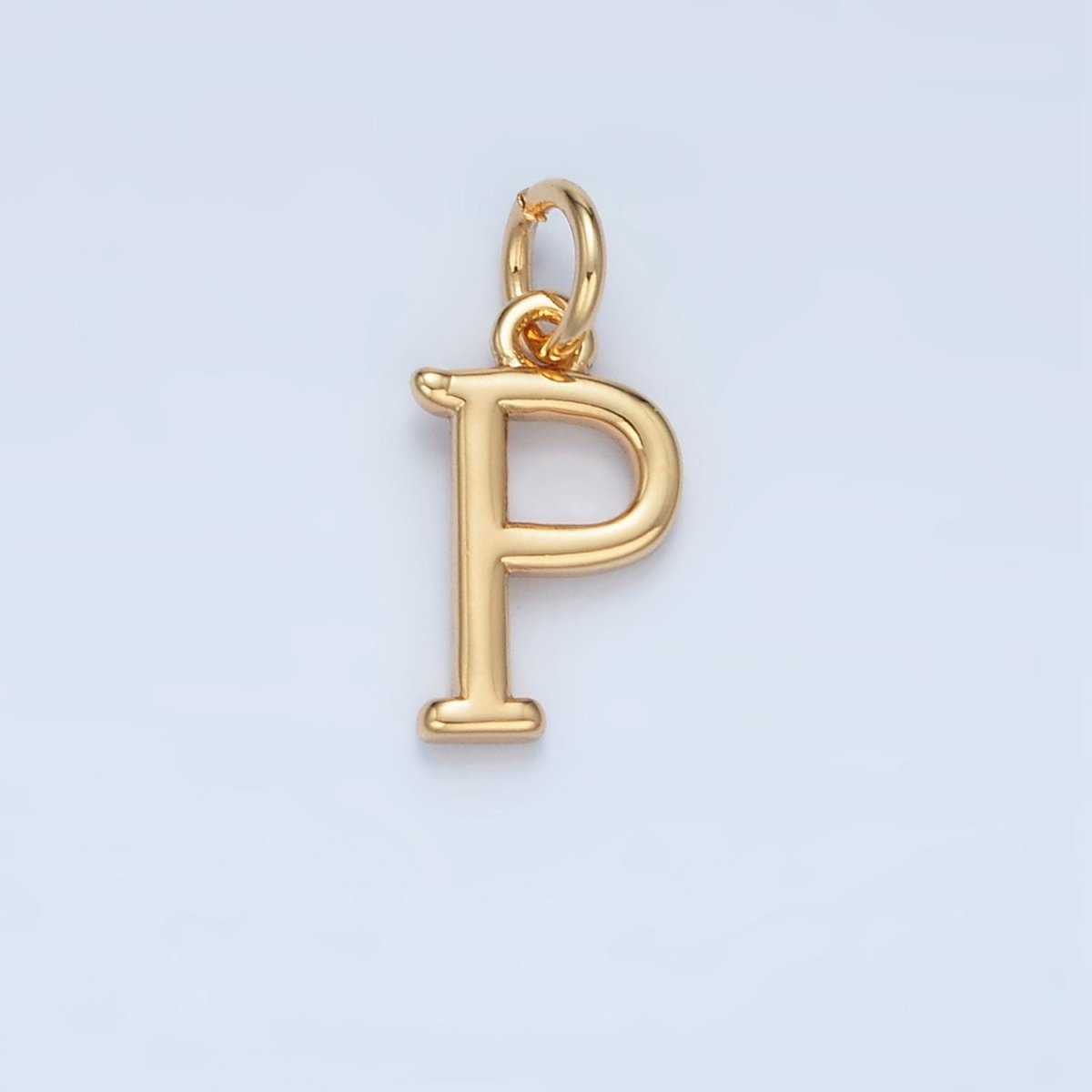 16K Gold Filled Greek Alphabet Personalized Charm in Gold & Silver | A1271 - A1294