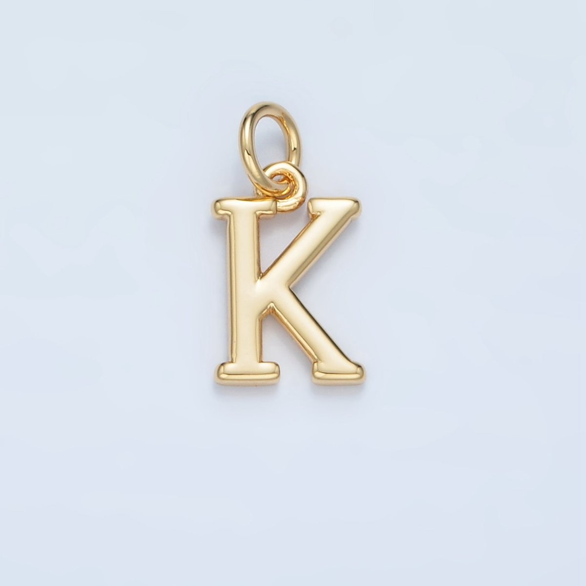 16K Gold Filled Greek Alphabet Personalized Charm in Gold & Silver | A1271 - A1294