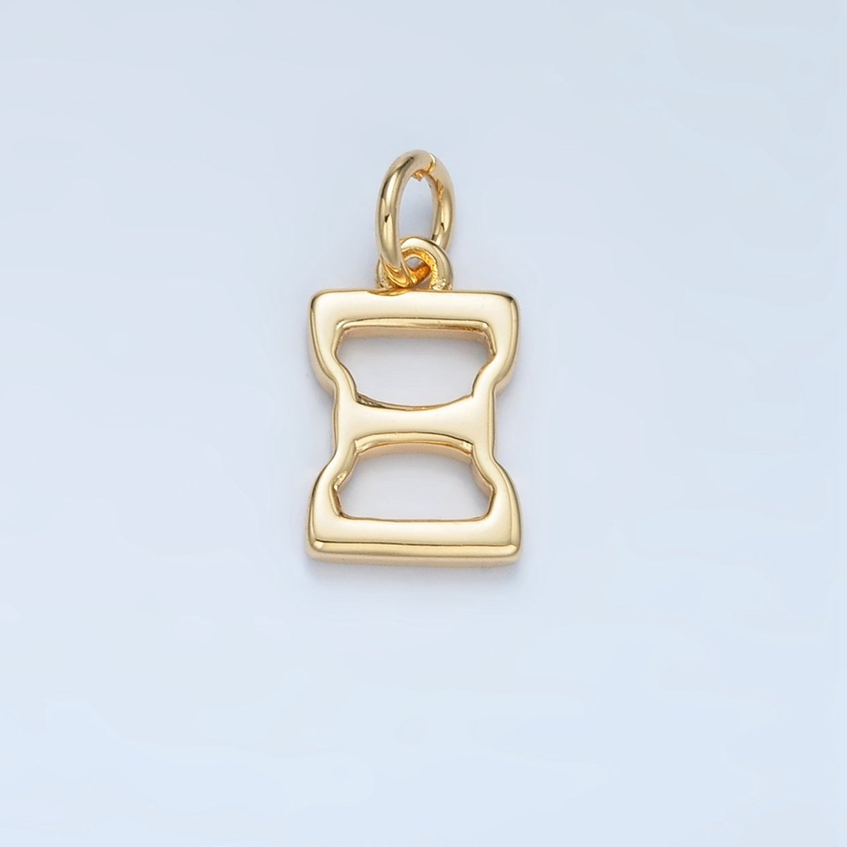 16K Gold Filled Greek Alphabet Personalized Charm in Gold & Silver | A1271 - A1294