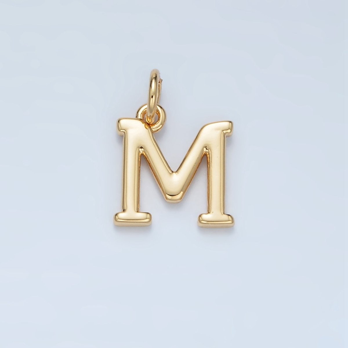 16K Gold Filled Greek Alphabet Personalized Charm in Gold & Silver | A1271 - A1294