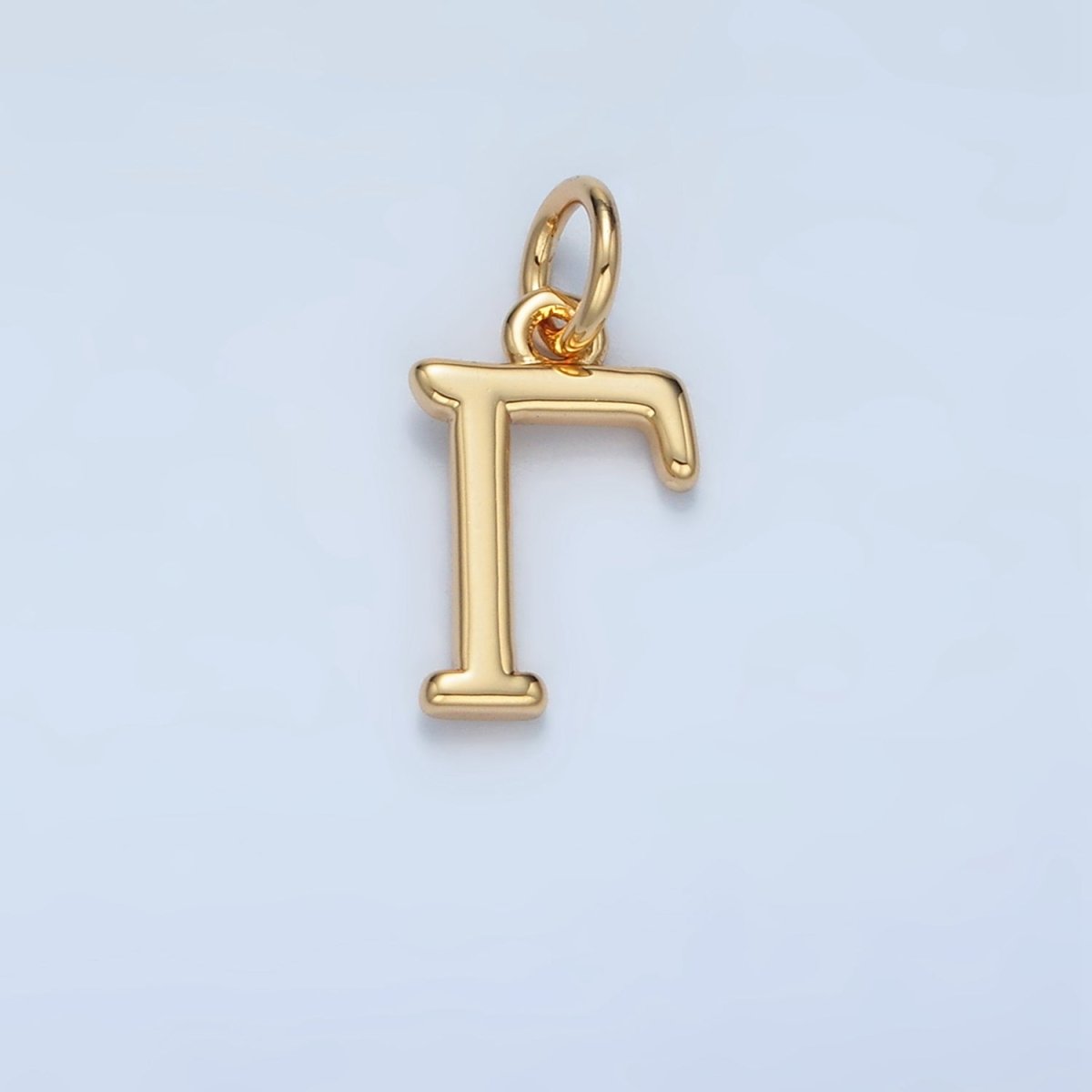16K Gold Filled Greek Alphabet Personalized Charm in Gold & Silver | A1271 - A1294